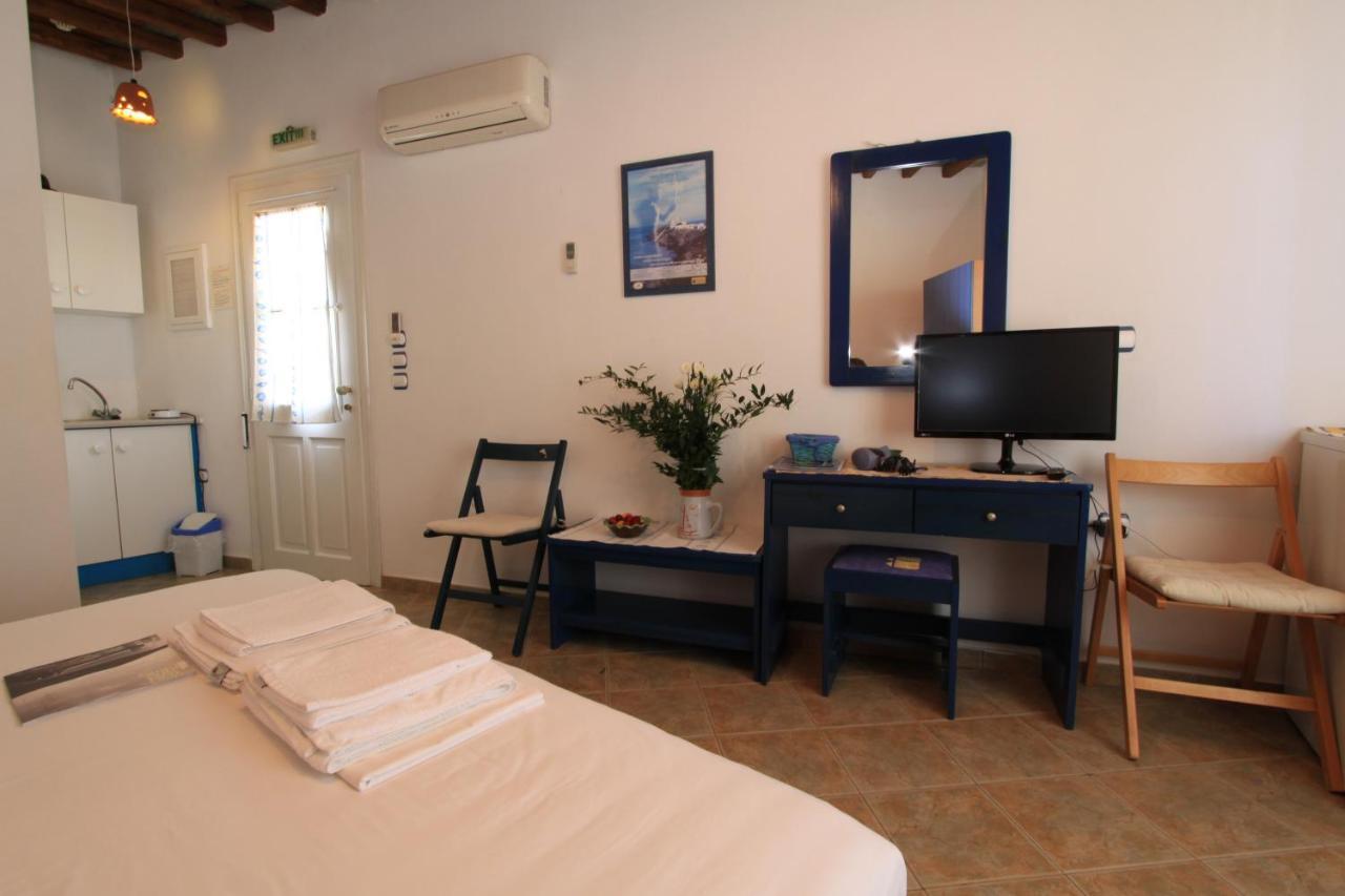 Smaragda Rooms & Studios Platis Gialos  Esterno foto